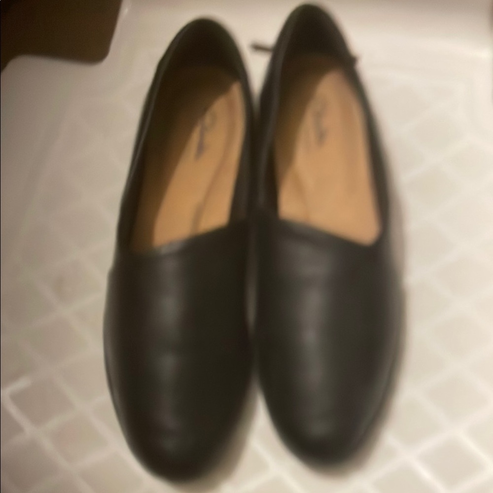 Black Leather Loafers